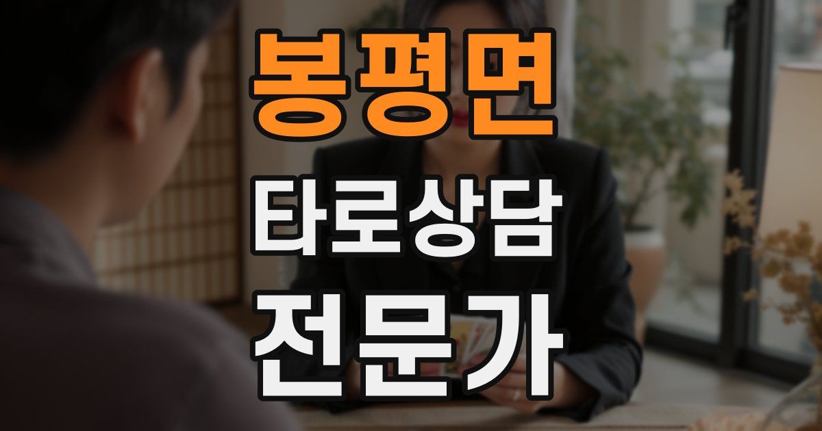 봉평면 타로상담전문가 자격증