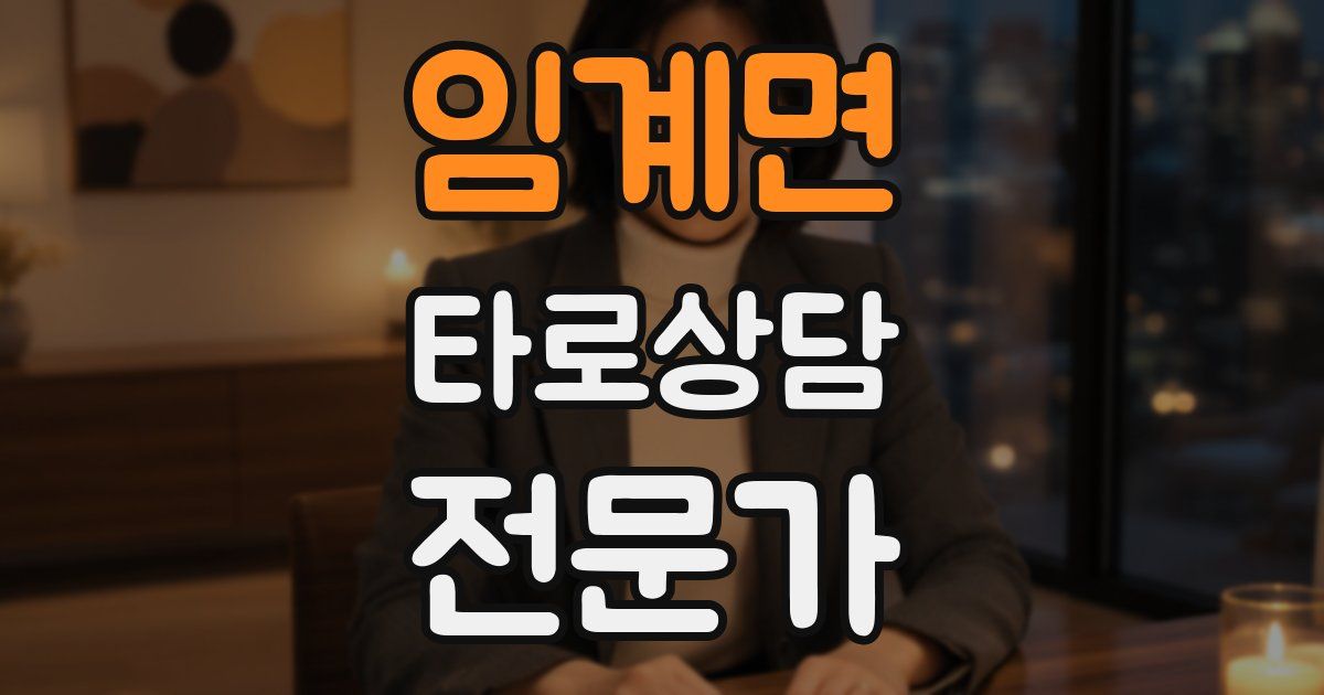 임계면 타로상담전문가 자격증