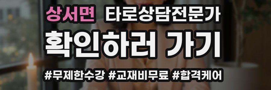 상서면 타로상담전문가 자격증