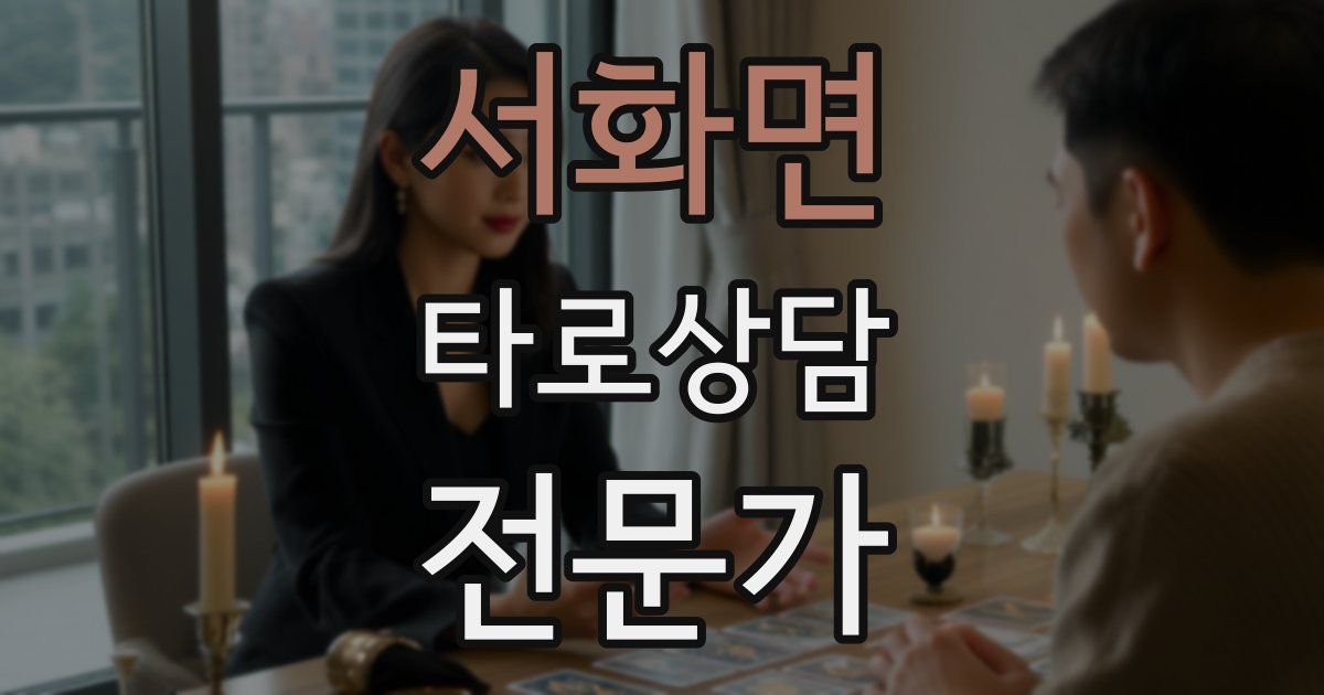 서화면 타로상담전문가 자격증