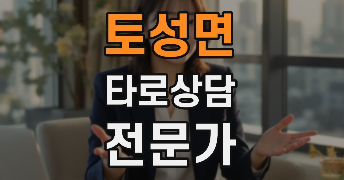 토성면 타로상담전문가 자격증