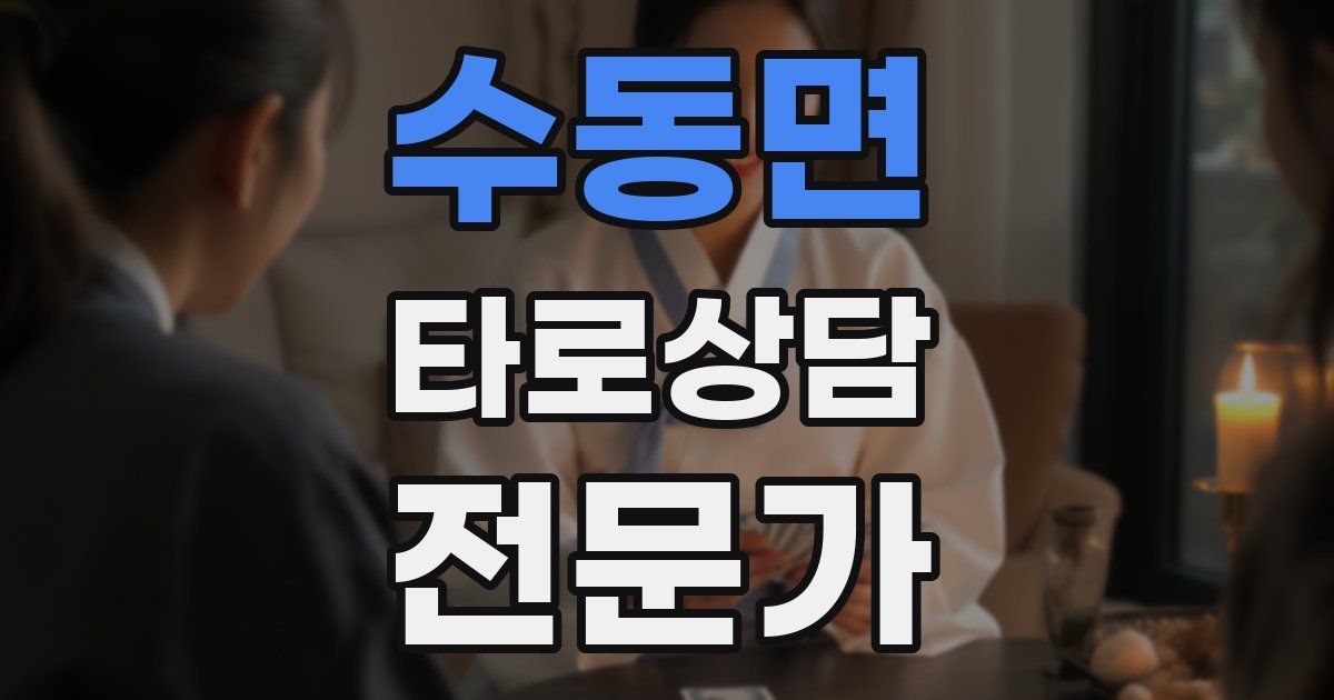 수동면 타로상담전문가 자격증