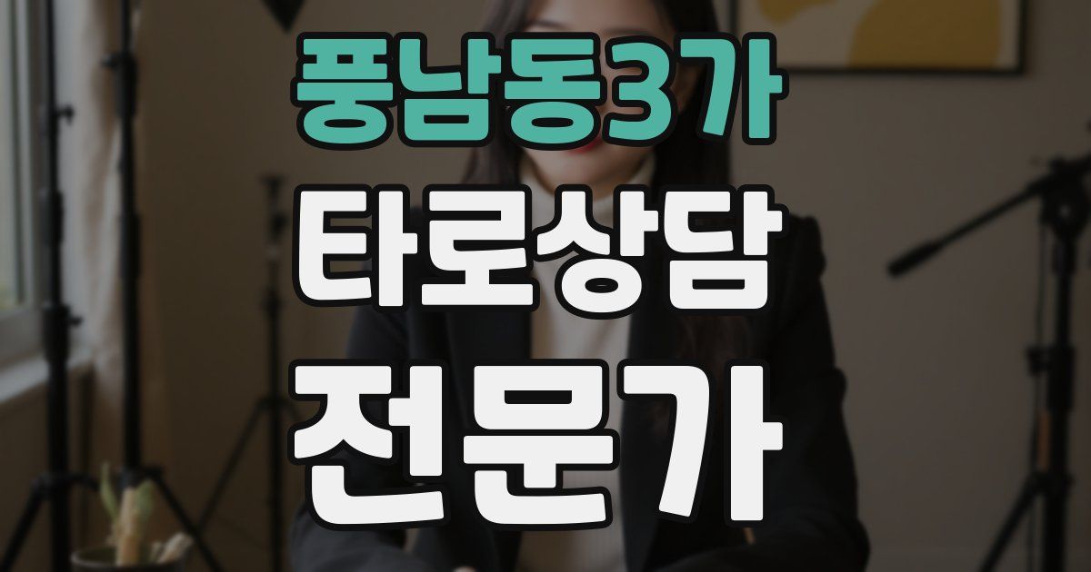 풍남동3가 타로상담전문가 자격증