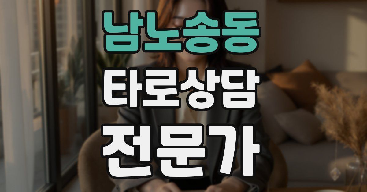 남노송동 타로상담전문가 자격증