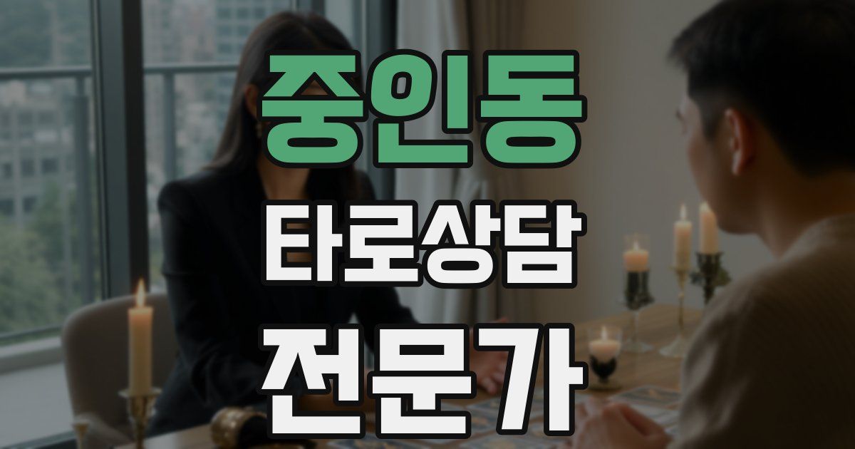 중인동 타로상담전문가 자격증
