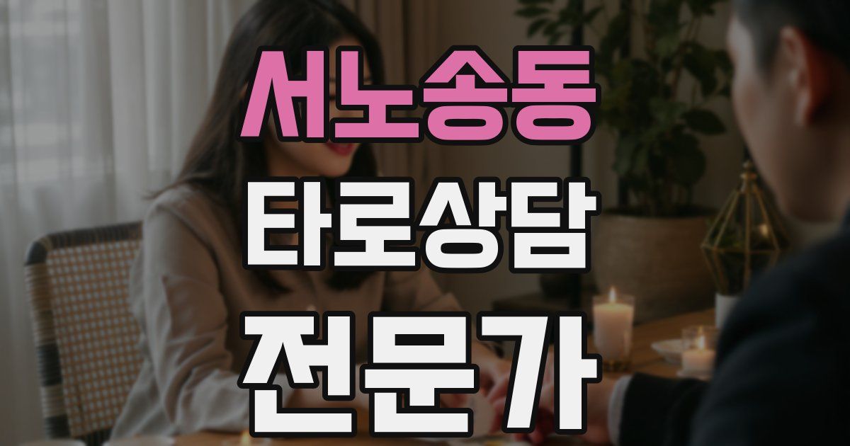 서노송동 타로상담전문가 자격증