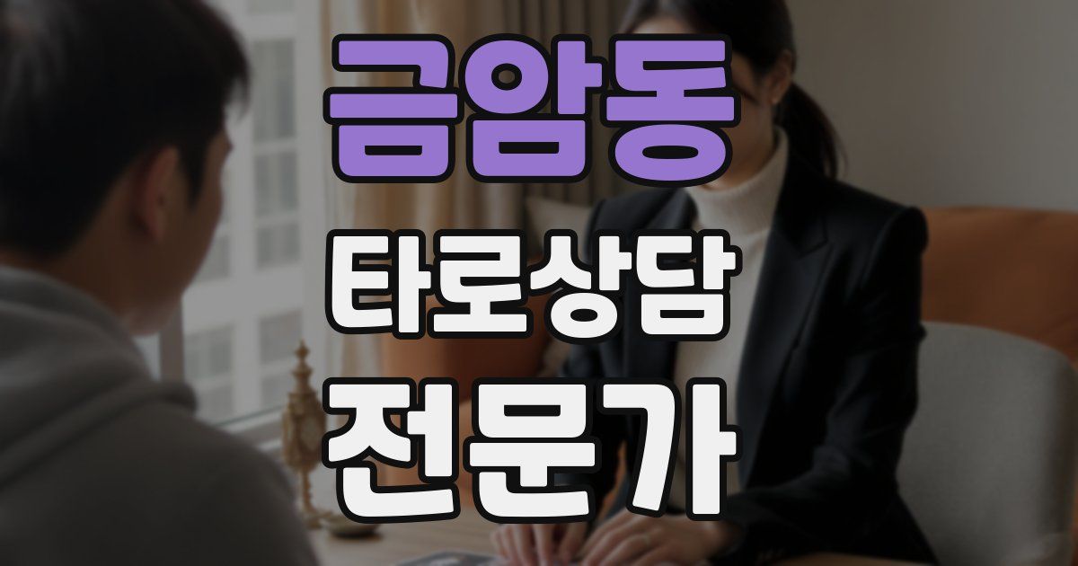 금암동 타로상담전문가 자격증