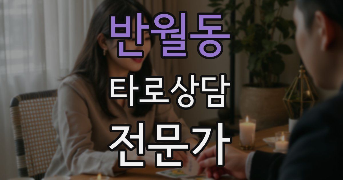 반월동 타로상담전문가 자격증