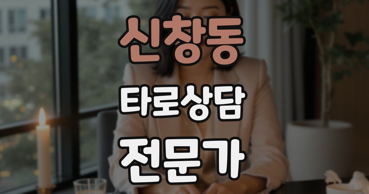 신창동 타로상담전문가 자격증