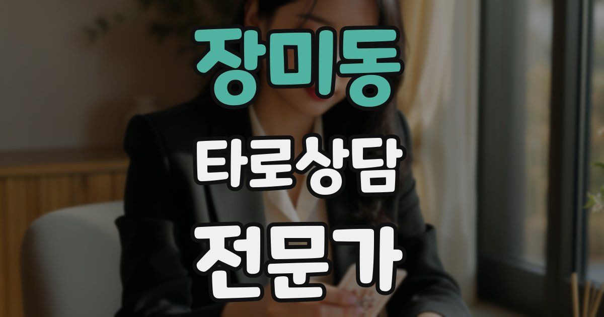 장미동 타로상담전문가 자격증