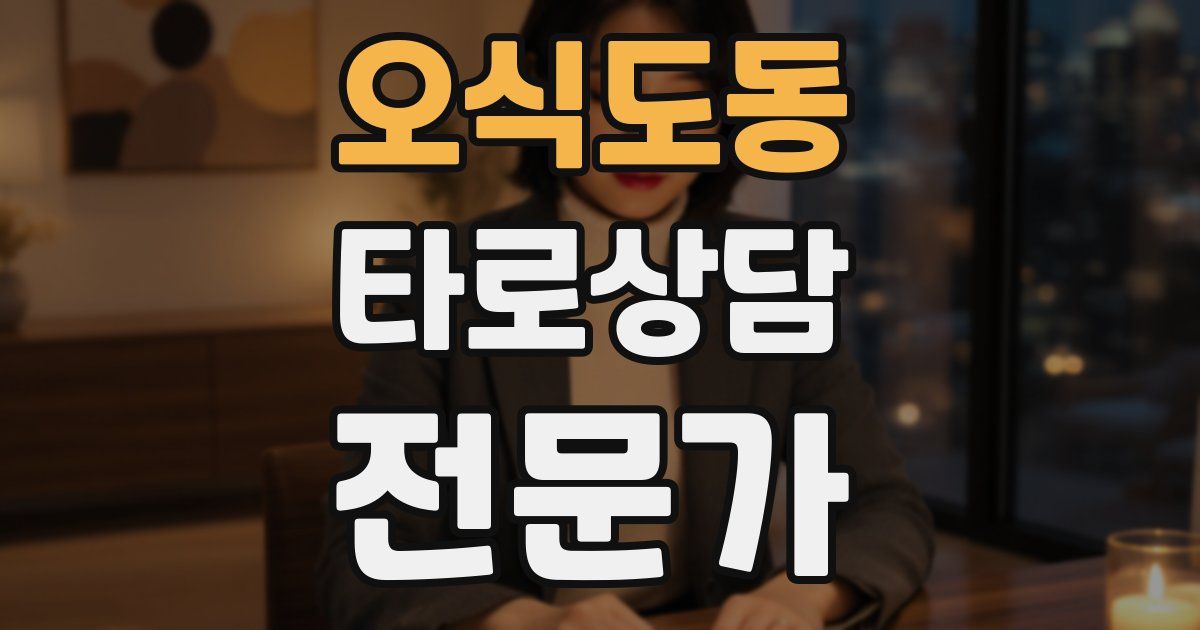 오식도동 타로상담전문가 자격증