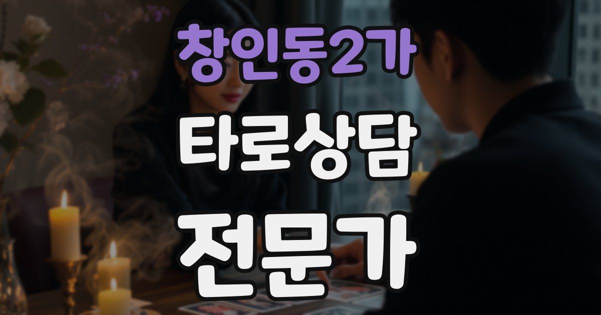 창인동2가 타로상담전문가 자격증