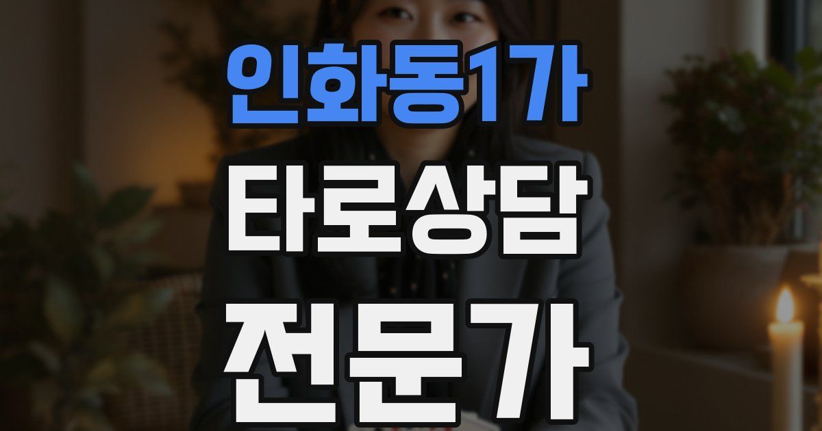 인화동1가 타로상담전문가 자격증