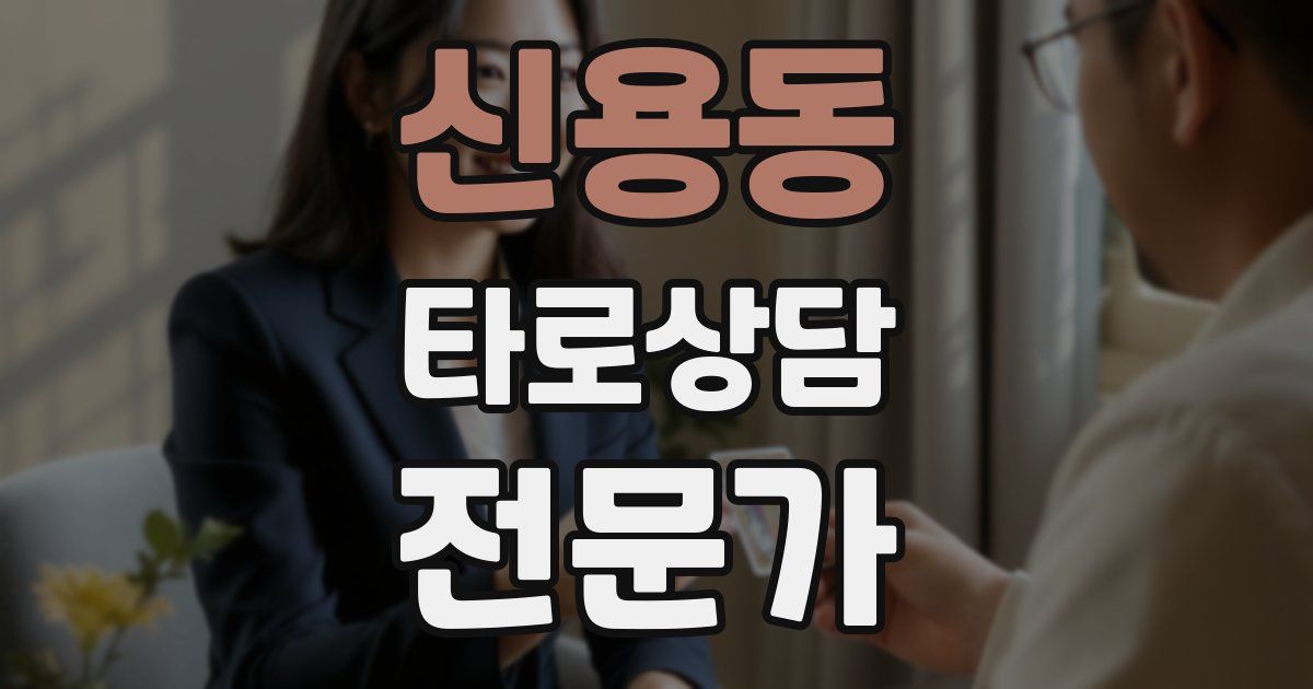 신용동 타로상담전문가 자격증
