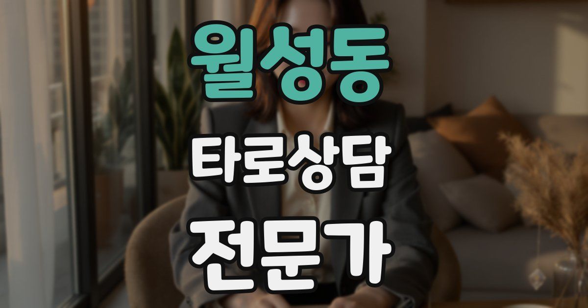 월성동 타로상담전문가 자격증