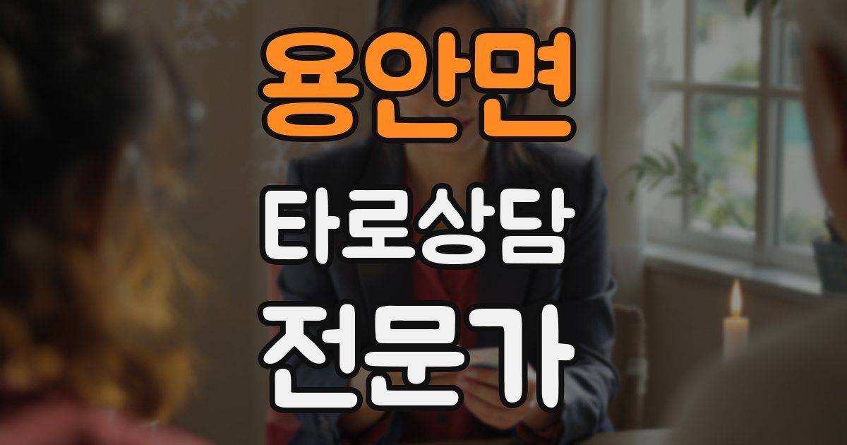 용안면 타로상담전문가 자격증