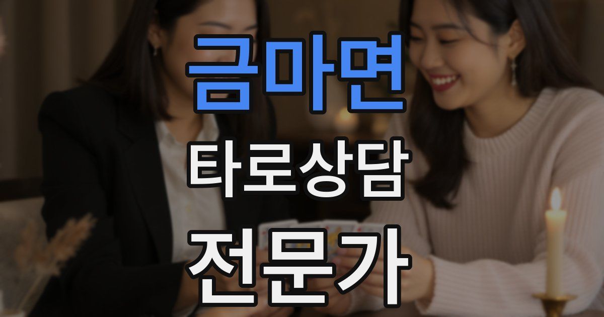 금마면 타로상담전문가 자격증