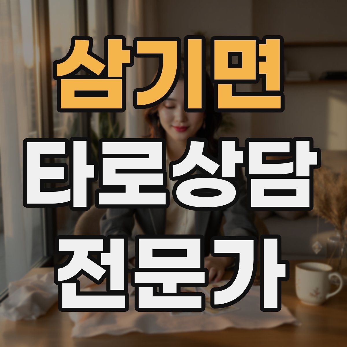 삼기면 타로상담전문가 자격증 역방향을 내면으로 읽는 방법