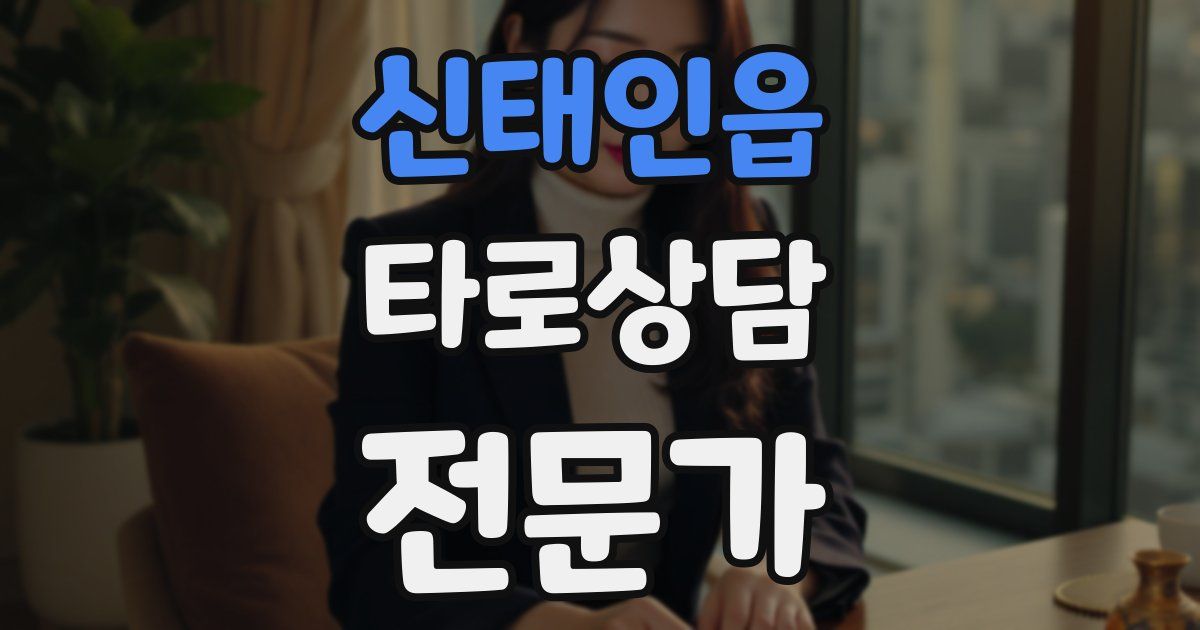 신태인읍 타로상담전문가 자격증