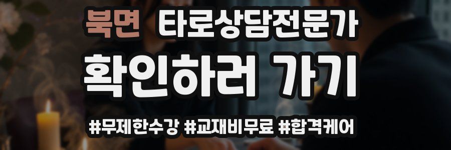 북면 타로상담전문가 자격증