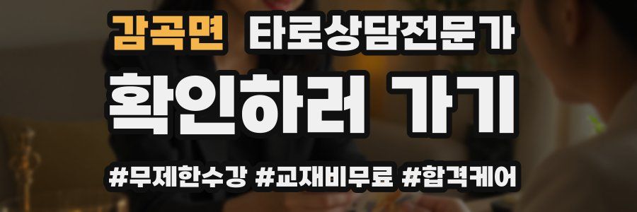 감곡면 타로상담전문가 자격증