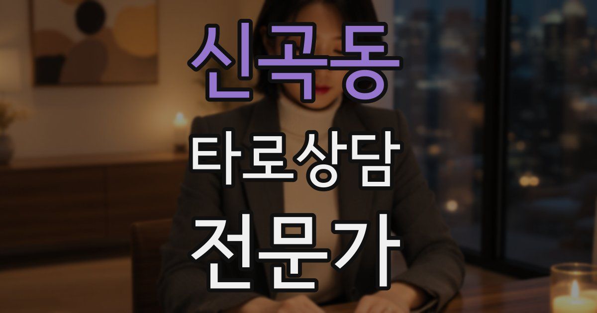 신곡동 타로상담전문가 자격증