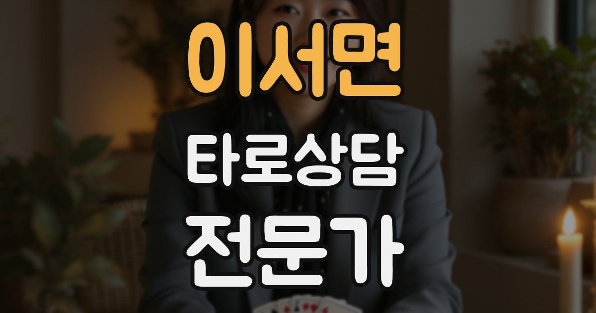 이서면 타로상담전문가 자격증