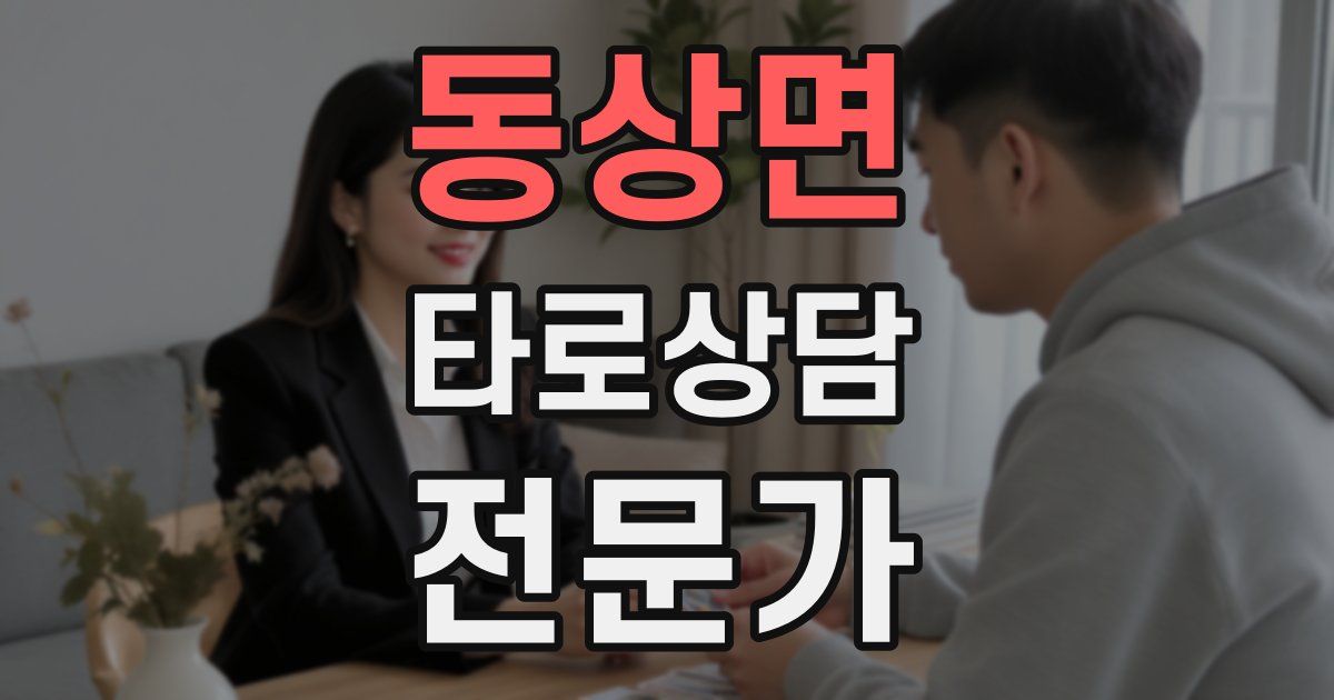 동상면 타로상담전문가 자격증