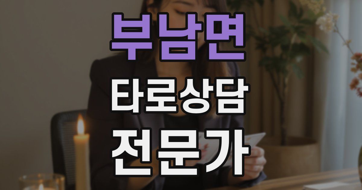 부남면 타로상담전문가 자격증