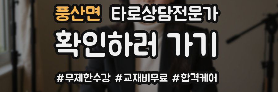 풍산면 타로상담전문가 자격증