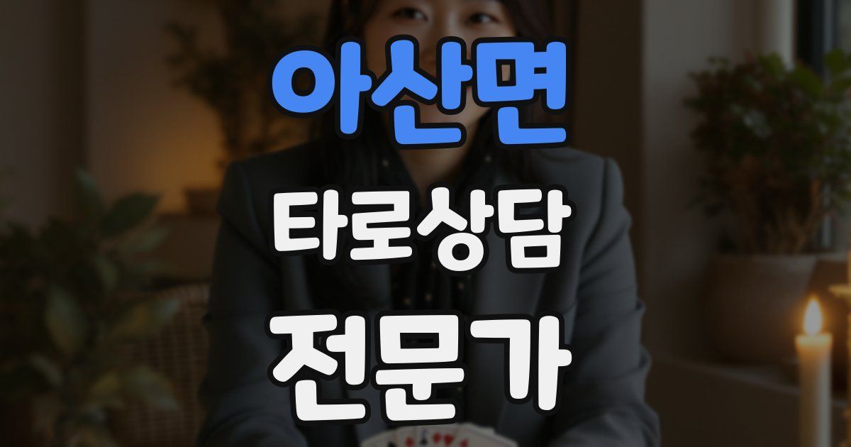 아산면 타로상담전문가 자격증