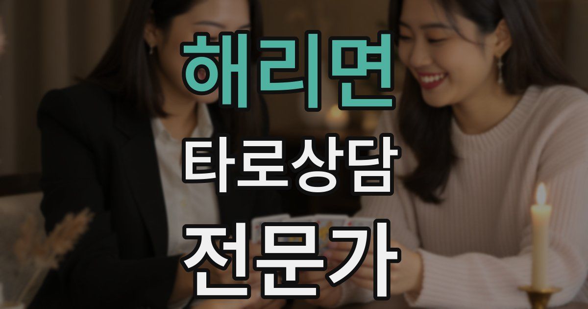 해리면 타로상담전문가 자격증