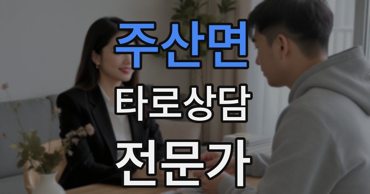 주산면 타로상담전문가 자격증