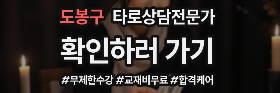 도봉구 타로상담전문가 자격증