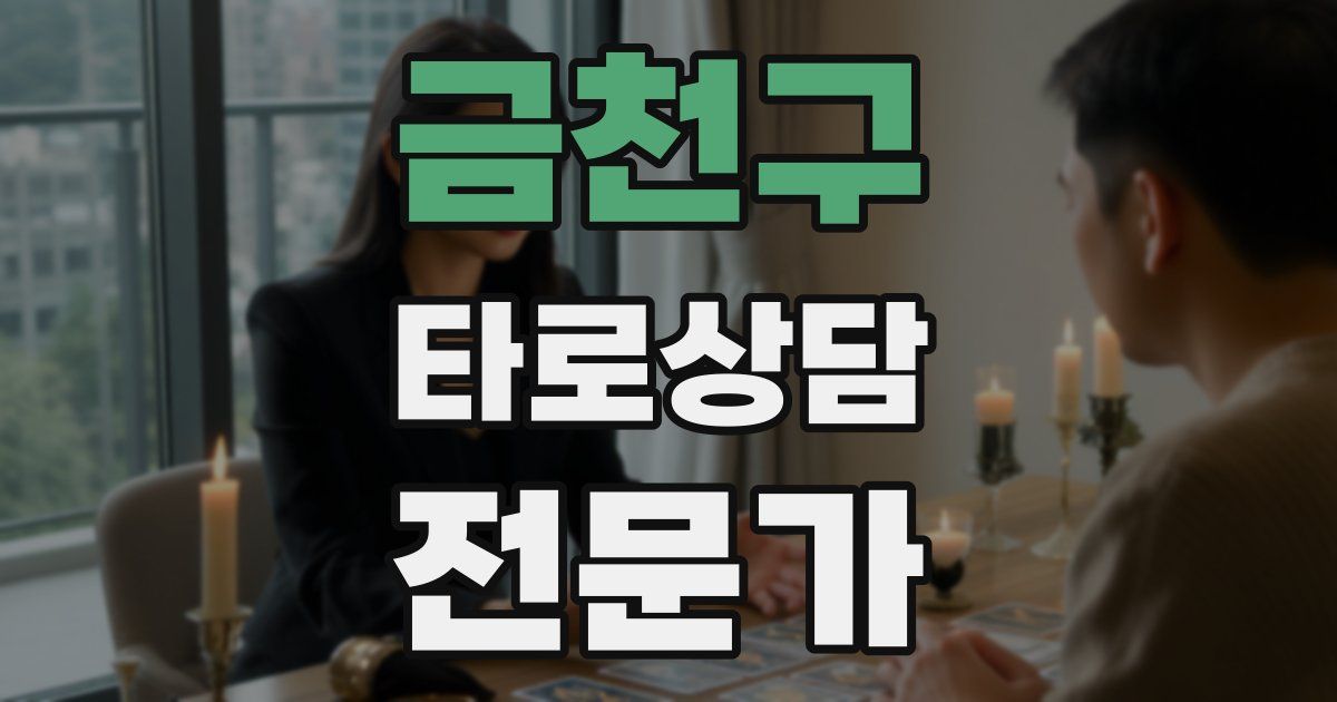 금천구 타로상담전문가 자격증