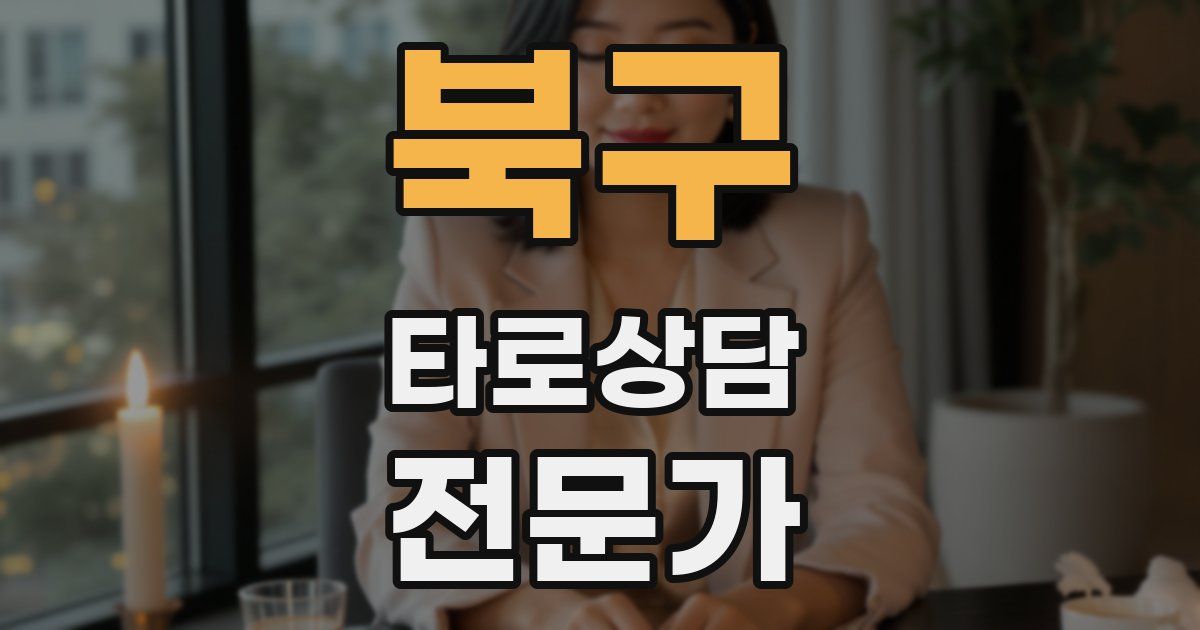 북구 타로상담전문가 자격증