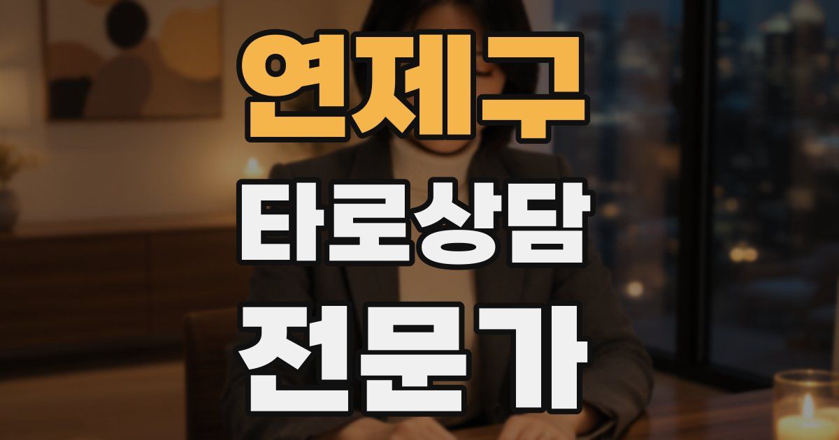 연제구 타로상담전문가 자격증