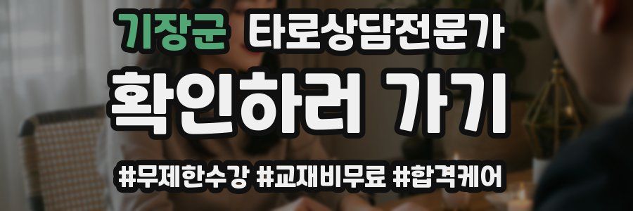 기장군 타로상담전문가 자격증