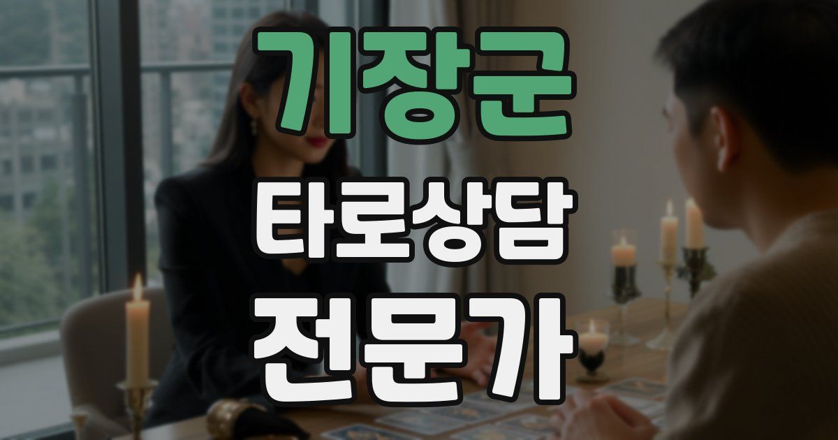 기장군 타로상담전문가 자격증