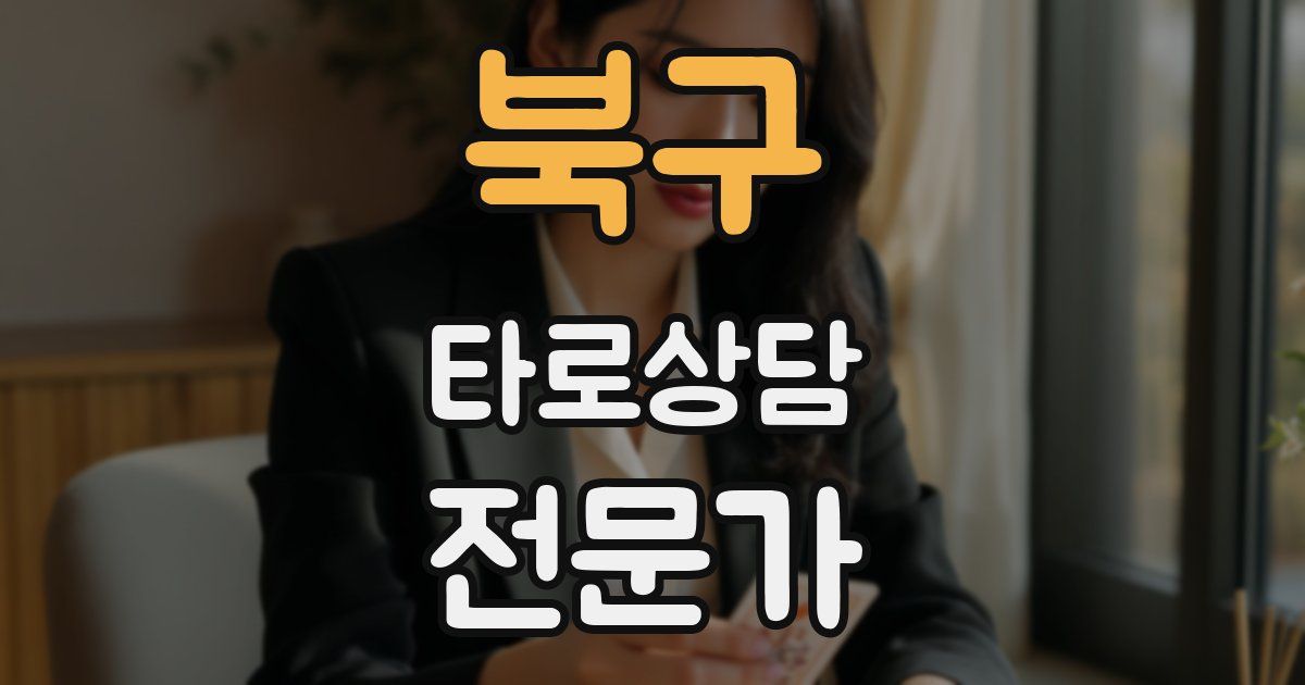 북구 타로상담전문가 자격증