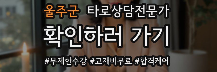 울주군 타로상담전문가 자격증