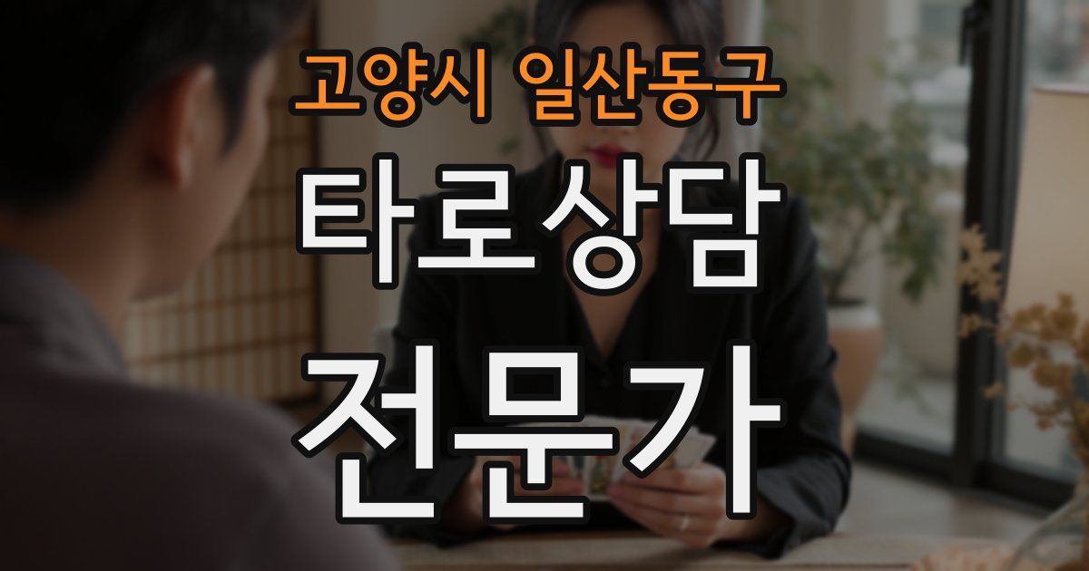 고양시 일산동구 타로상담전문가 자격증