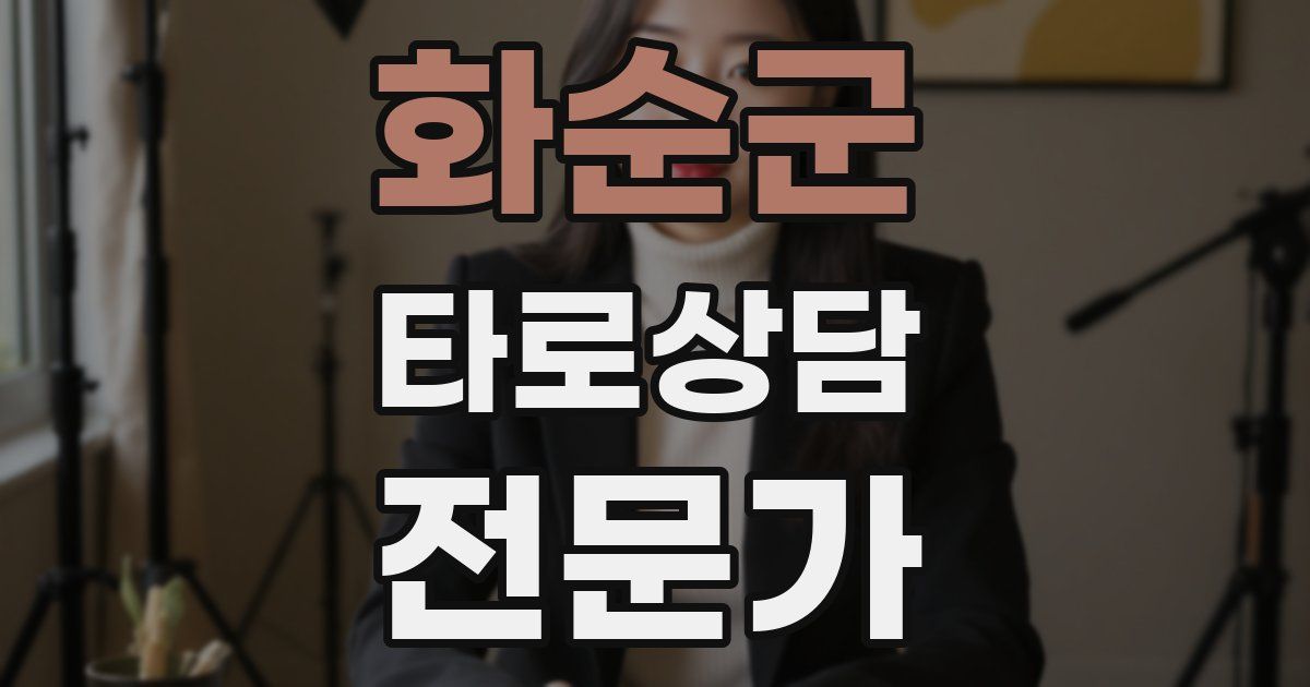 화순군 타로상담전문가 자격증