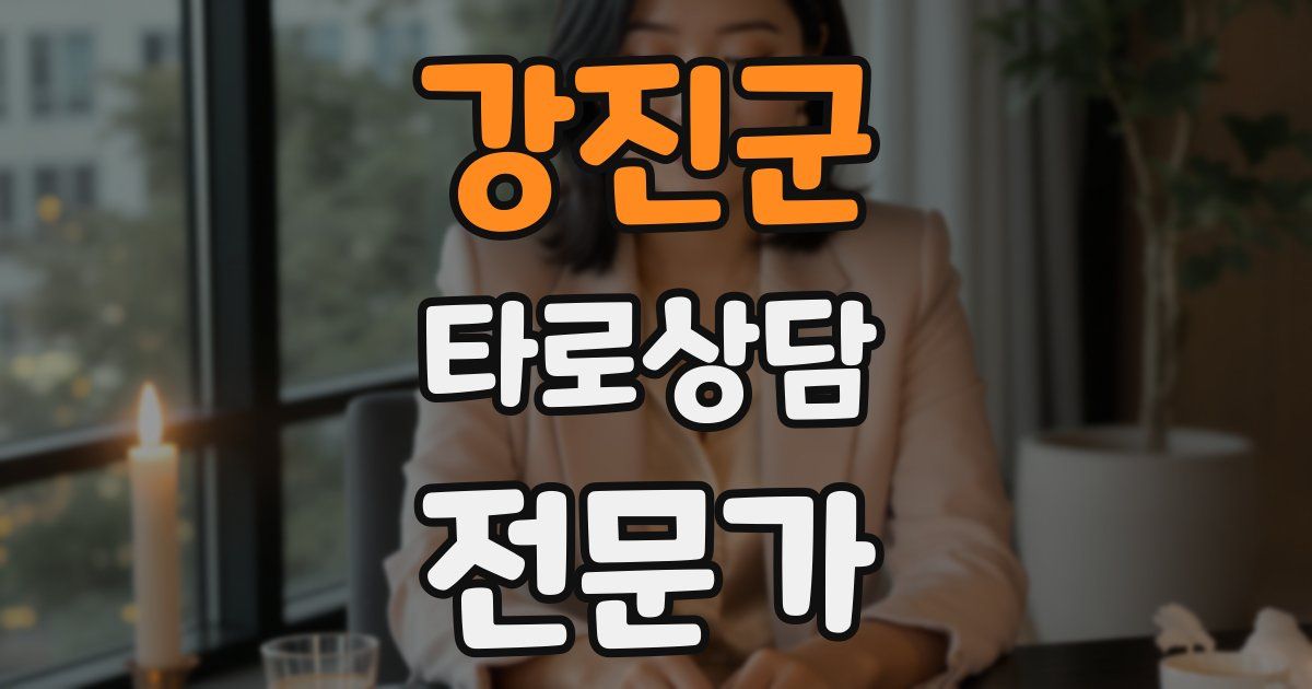 강진군 타로상담전문가 자격증
