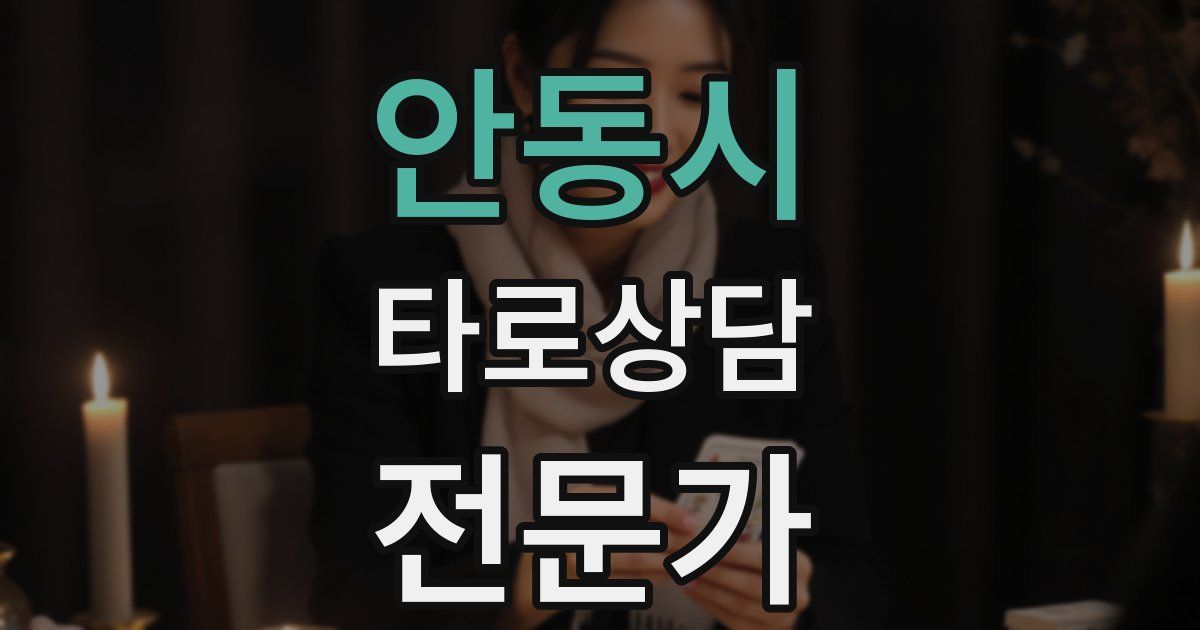 안동시 타로상담전문가 자격증