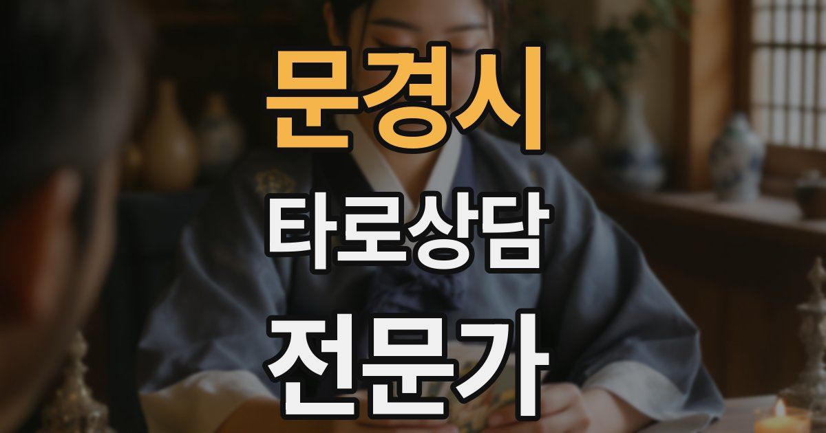 문경시 타로상담전문가 자격증