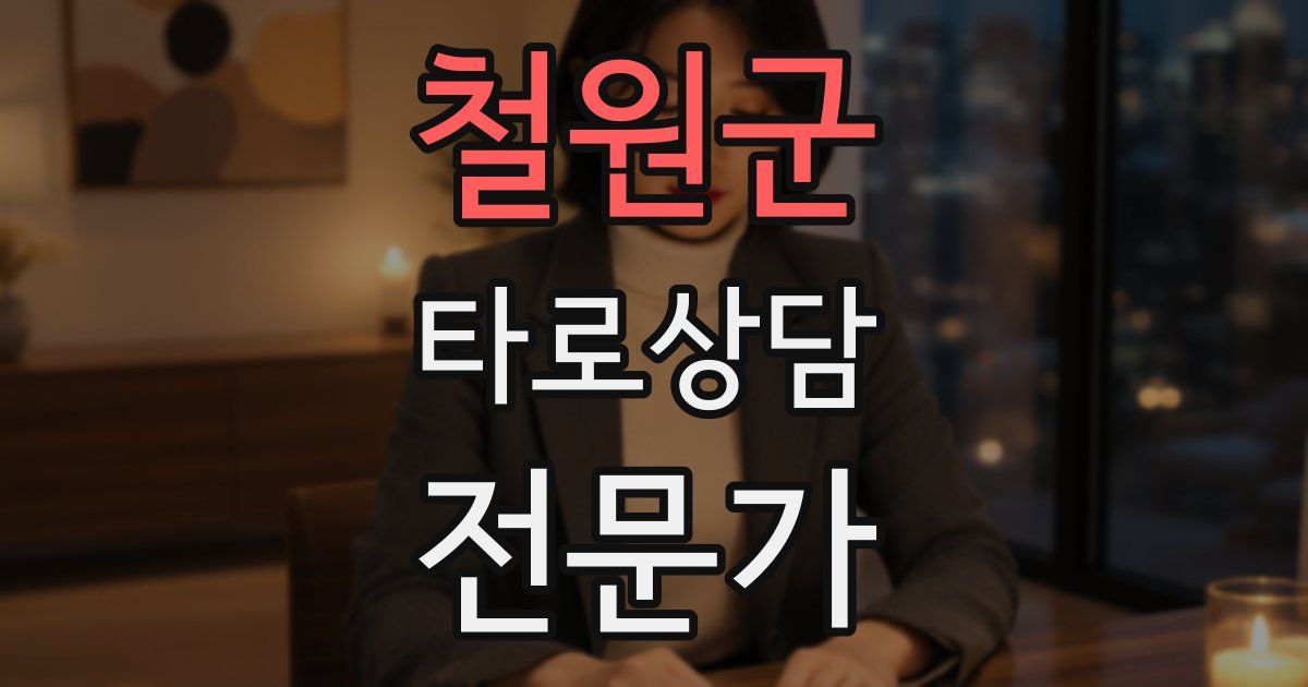 철원군 타로상담전문가 자격증