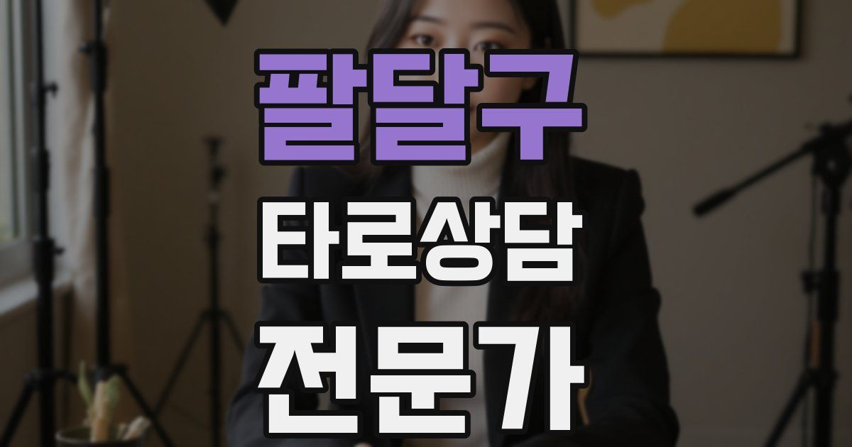 팔달구 타로상담전문가 자격증