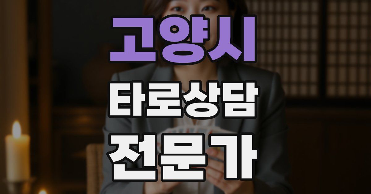 고양시 타로상담전문가 자격증