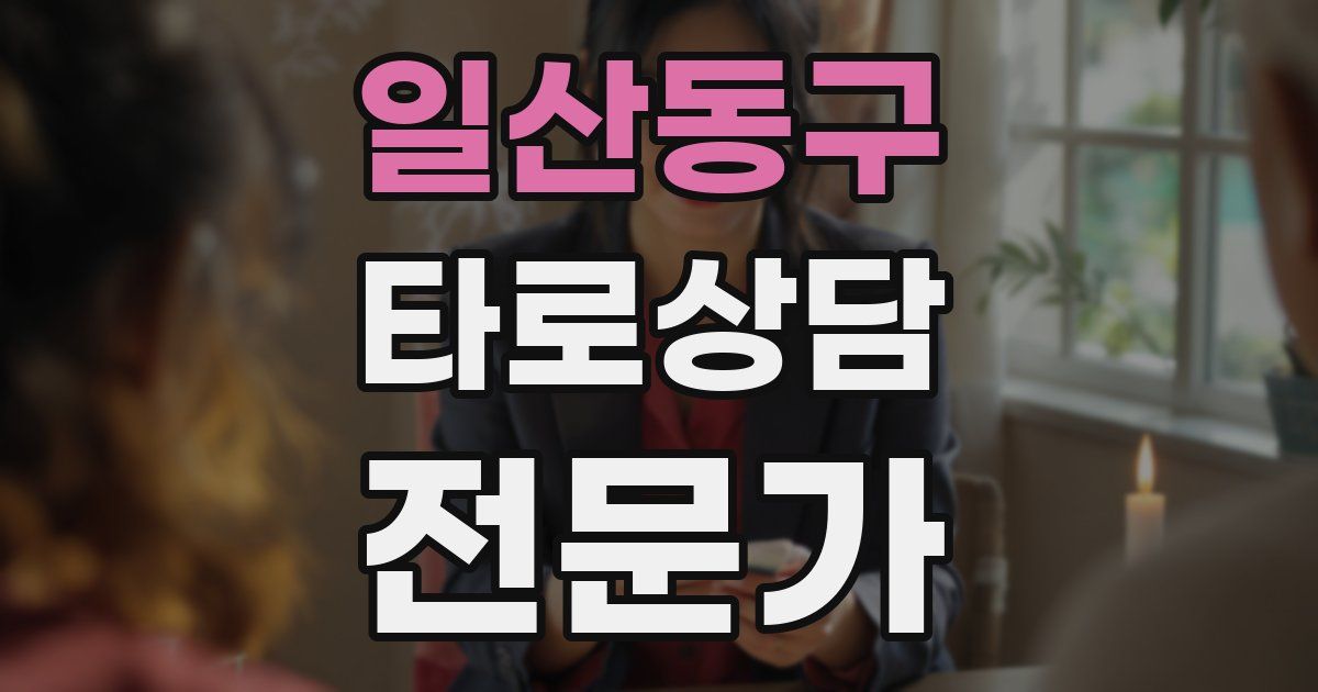 일산동구 타로상담전문가 자격증